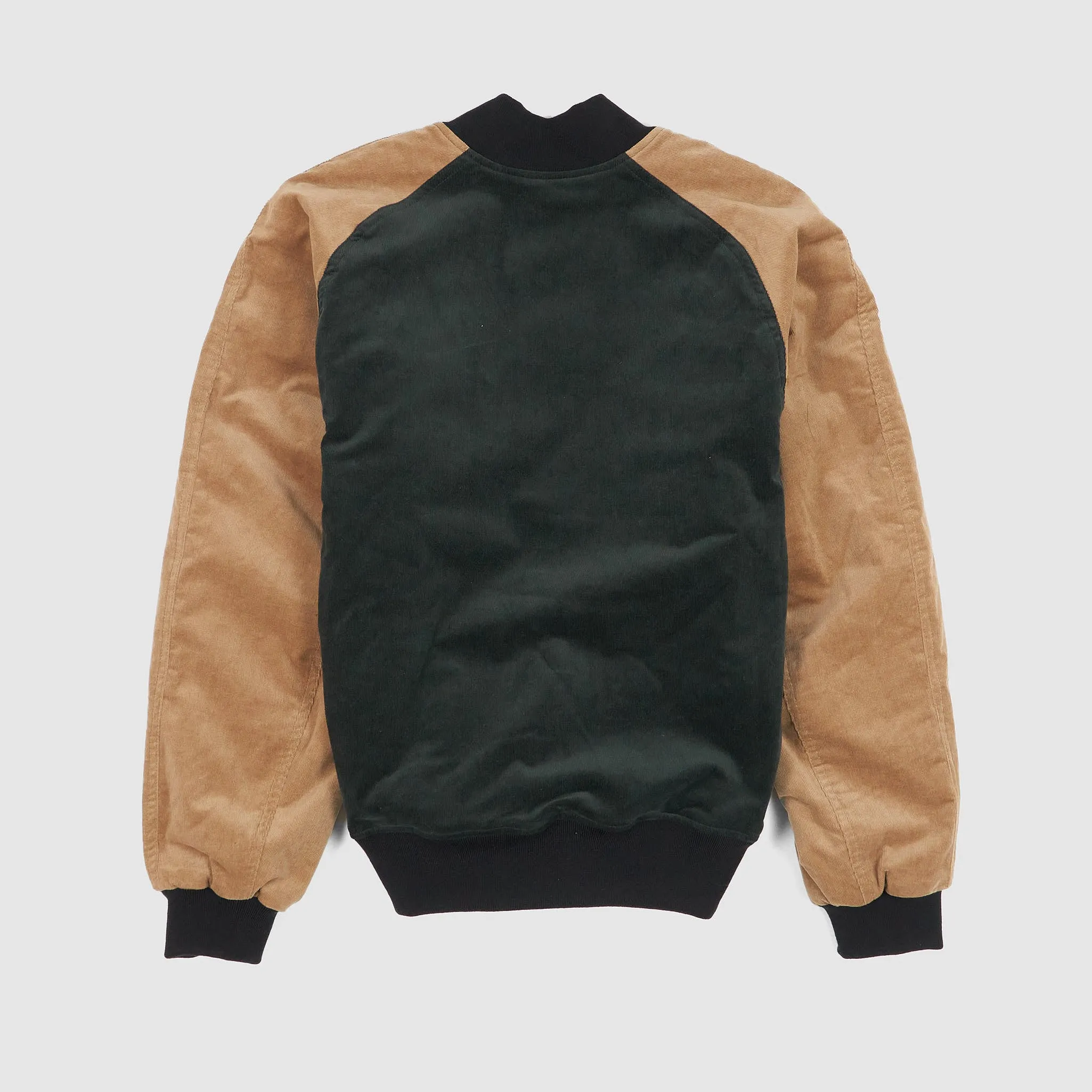 Stevenson Overall Fur Blend Lined Corduroy Varsity Jacket