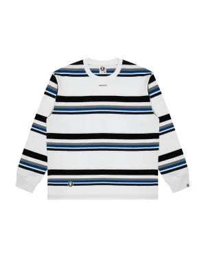 Stripe long sleeve tee