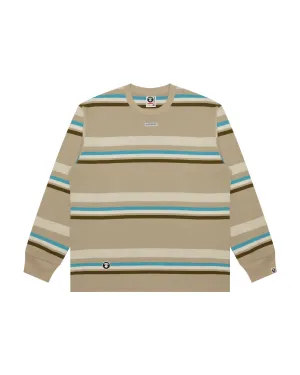 Stripe long sleeve tee