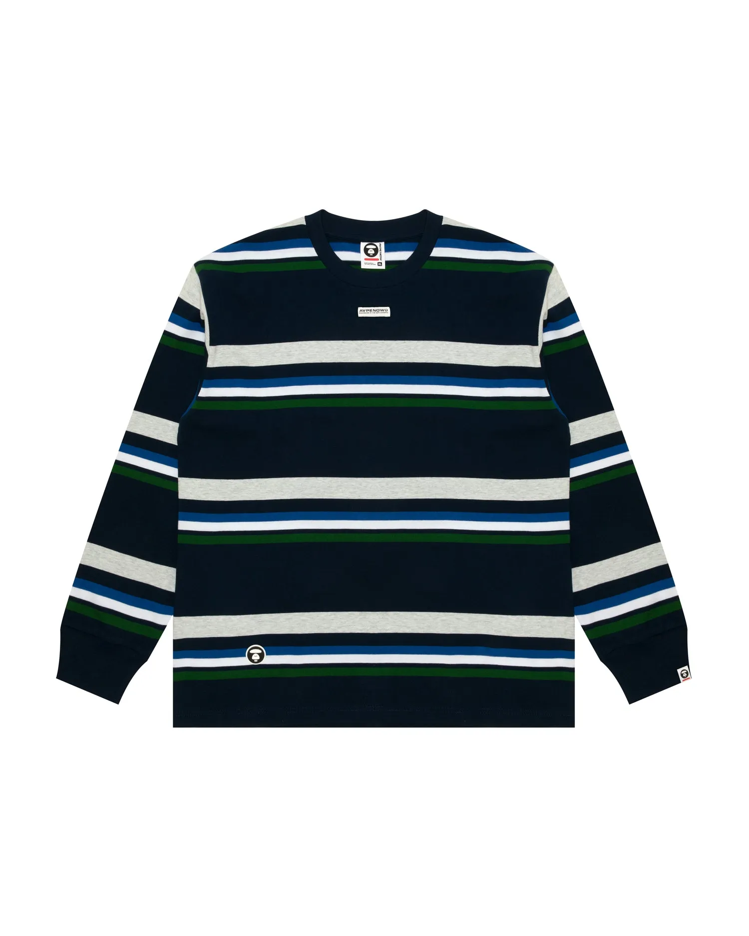Stripe long sleeve tee