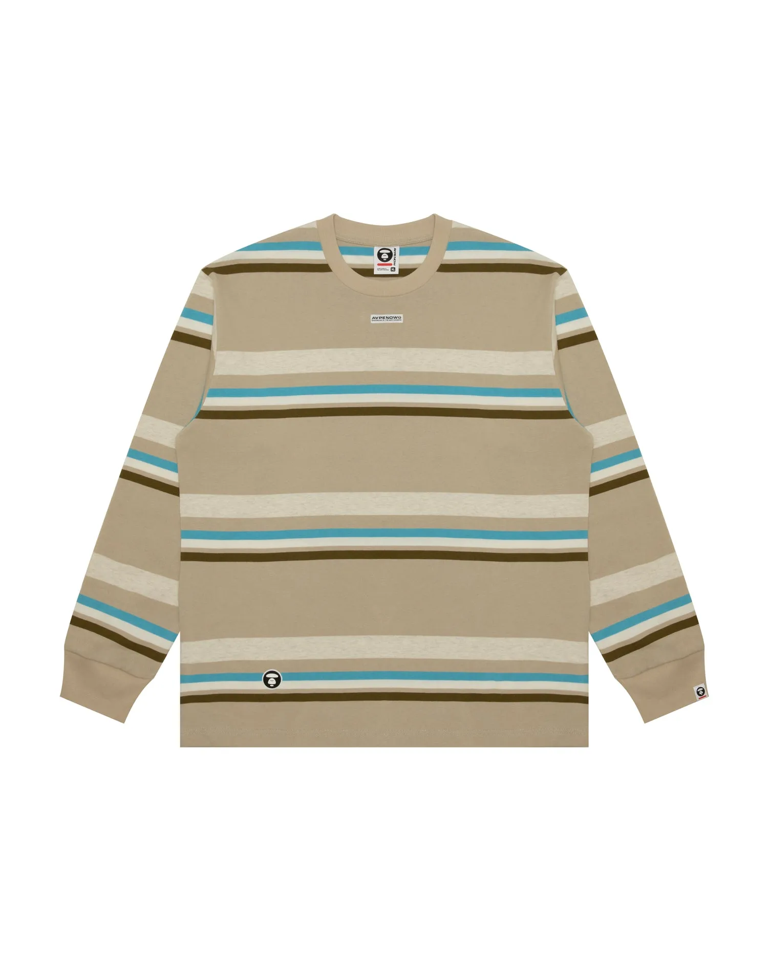 Stripe long sleeve tee