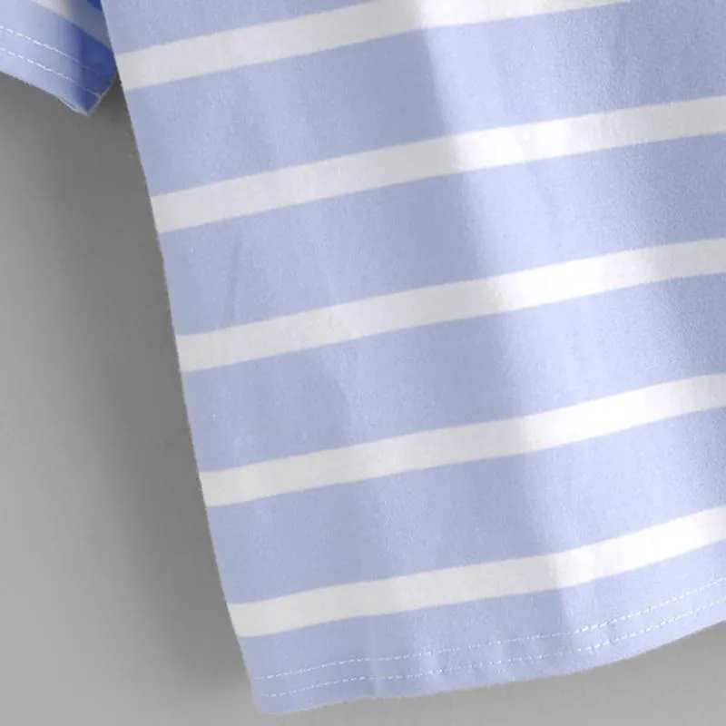 Striped Crop T-Shirt
