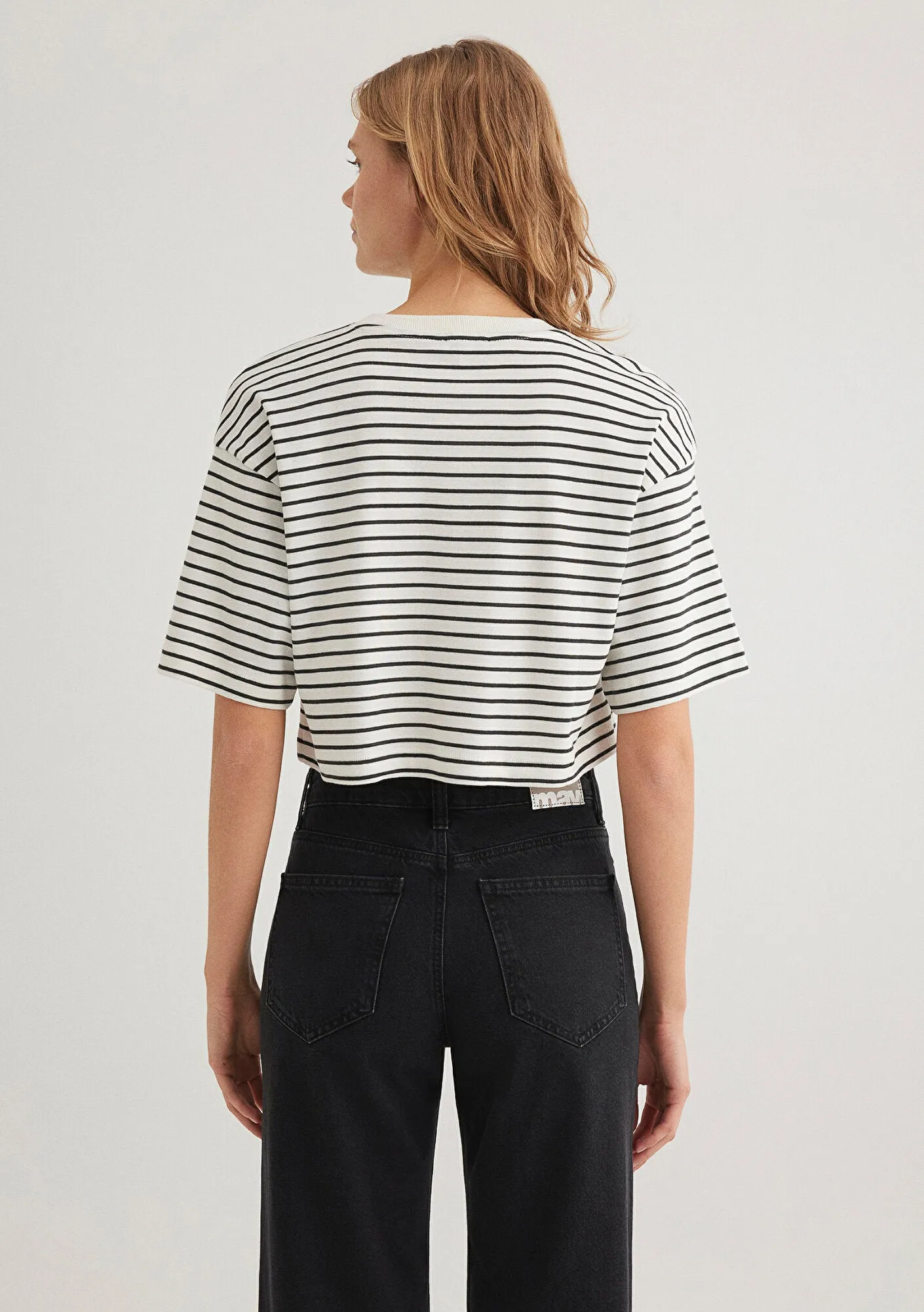 Striped Crop T-Shirt