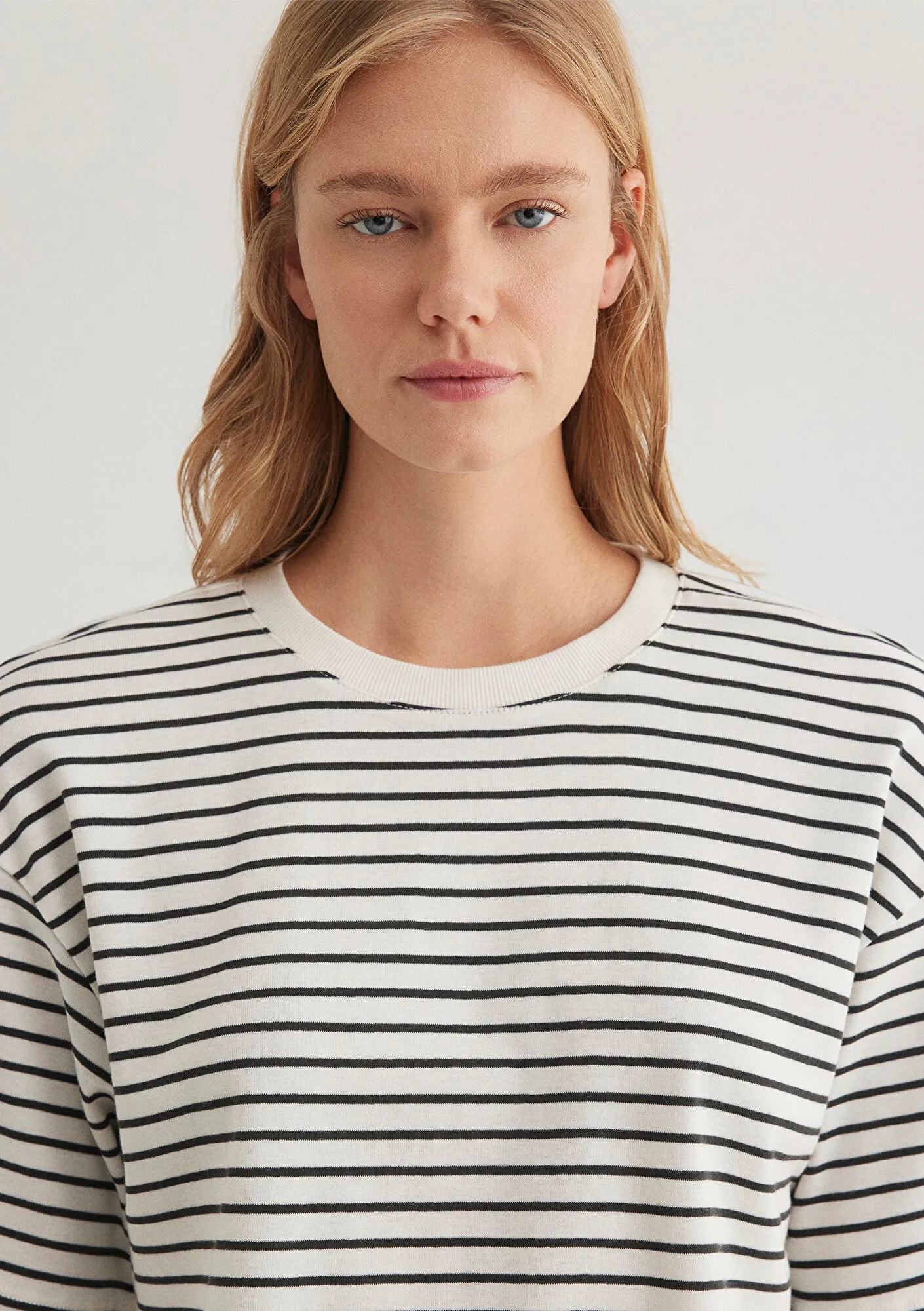 Striped Crop T-Shirt