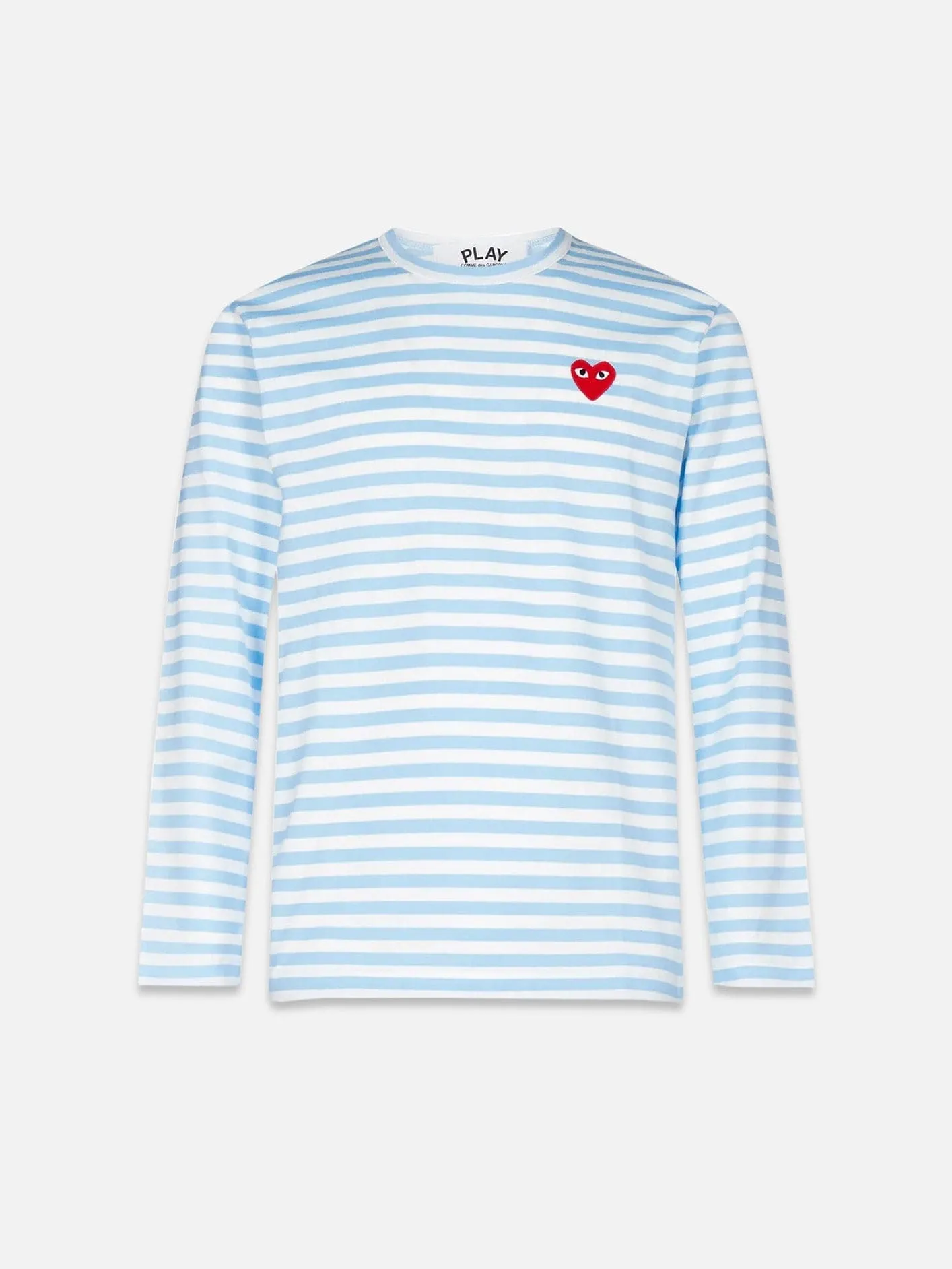 Striped Long Sleeved T-Shirt - Blue/White
