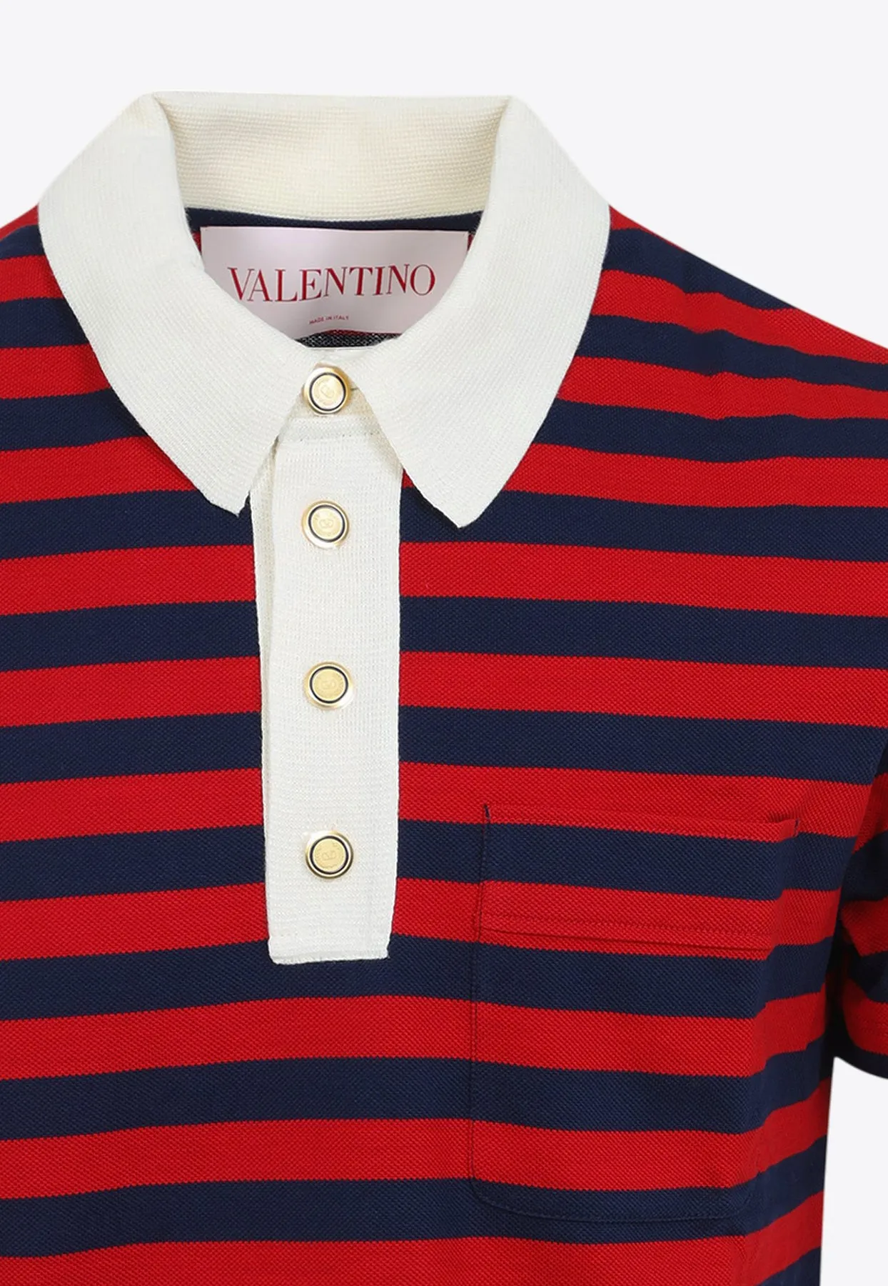 Striped Polo T-shirt