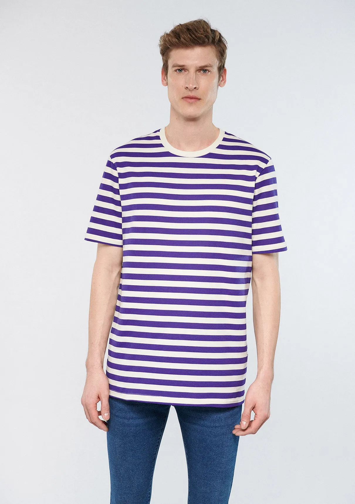 Striped Purple T-Shirt