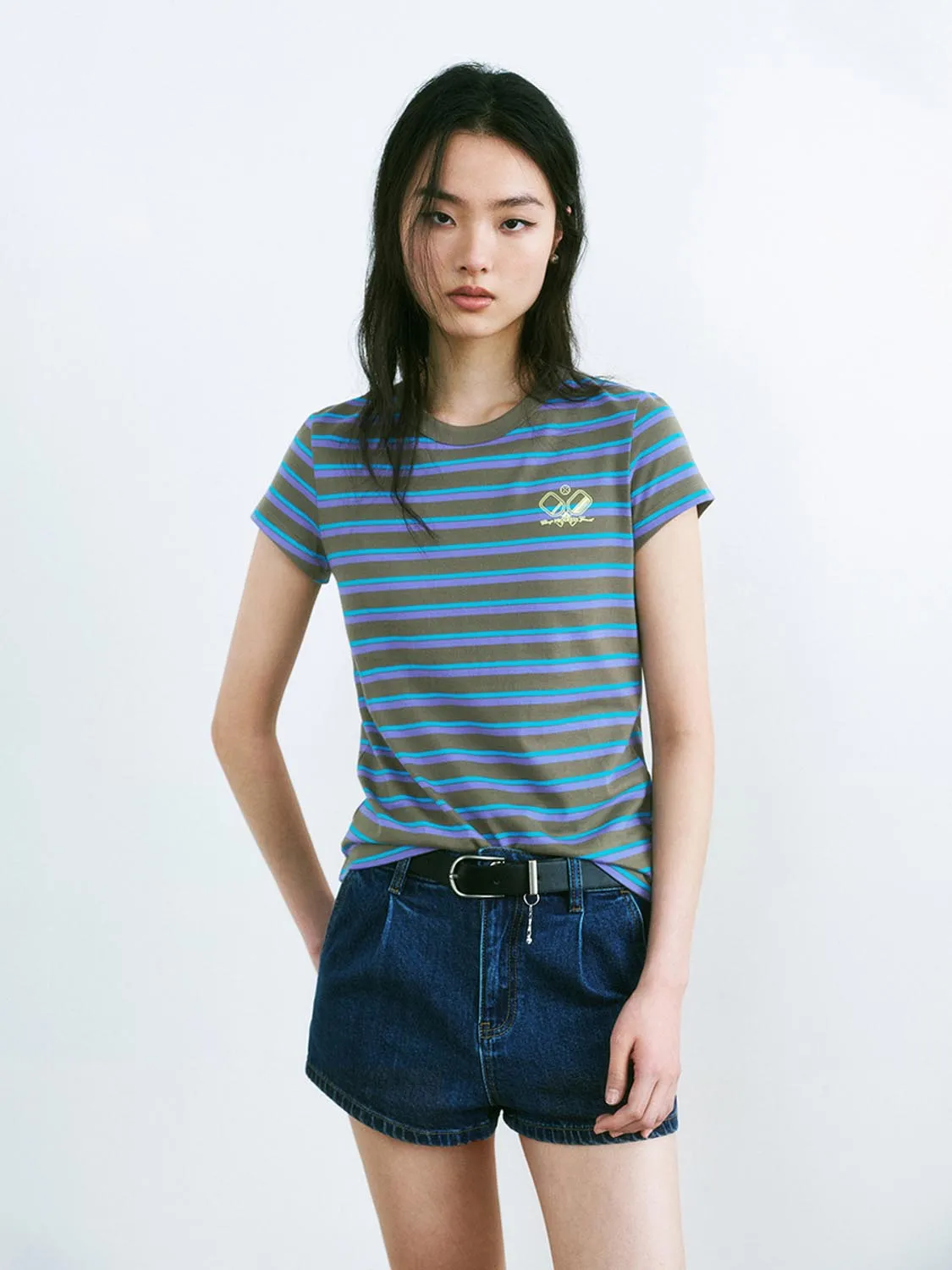 Striped Short Sleeve T-Shirts