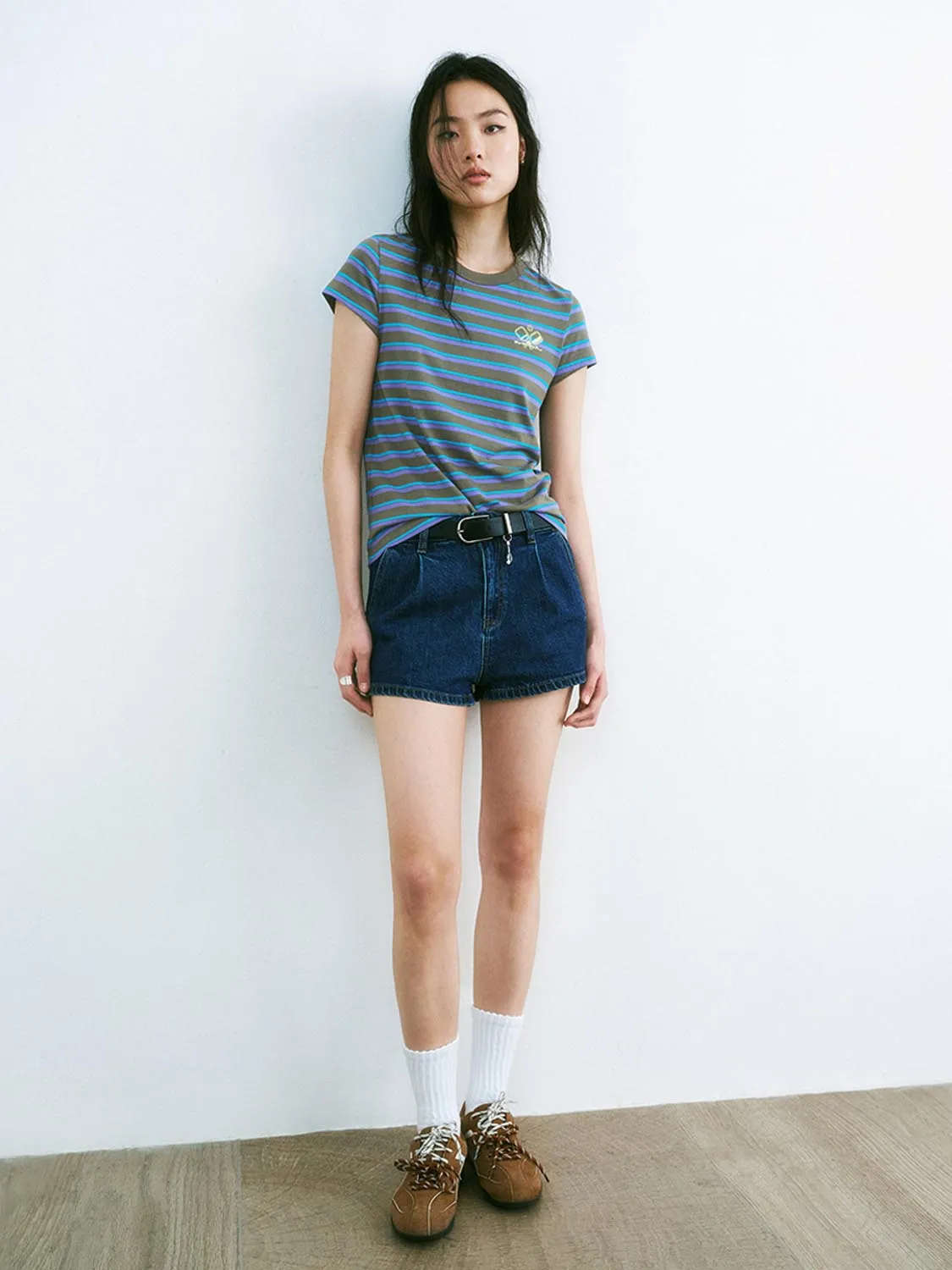 Striped Short Sleeve T-Shirts