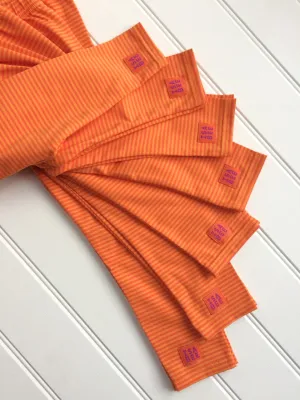 Stripy Leggings - Orange