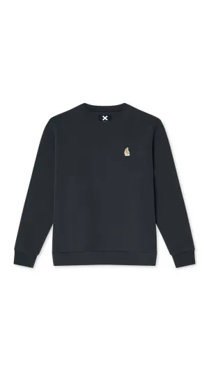 SUDADERA BANANA ANTRACITA