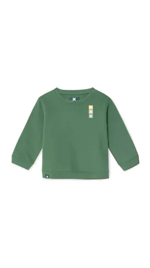 SUDADERA KIDS SQUARE CAQUI