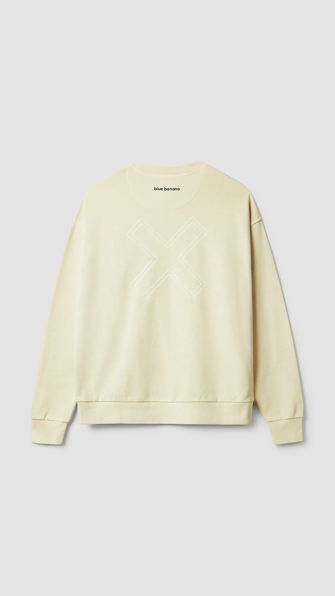 SUDADERA REEF CREMA