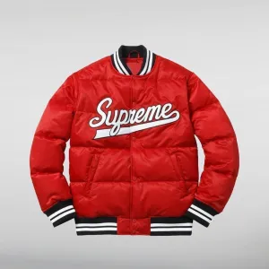 Supreme Puffy Varsity Jacket