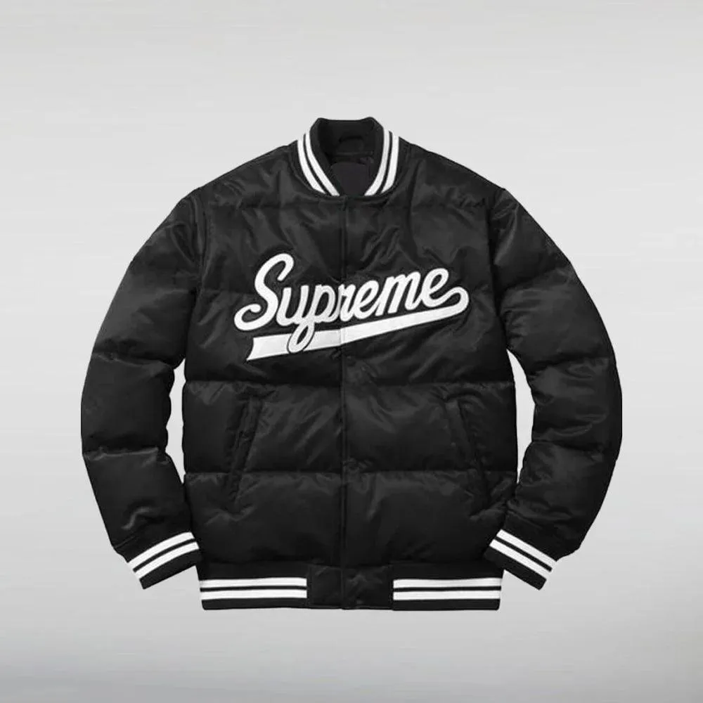 Supreme Puffy Varsity Jacket