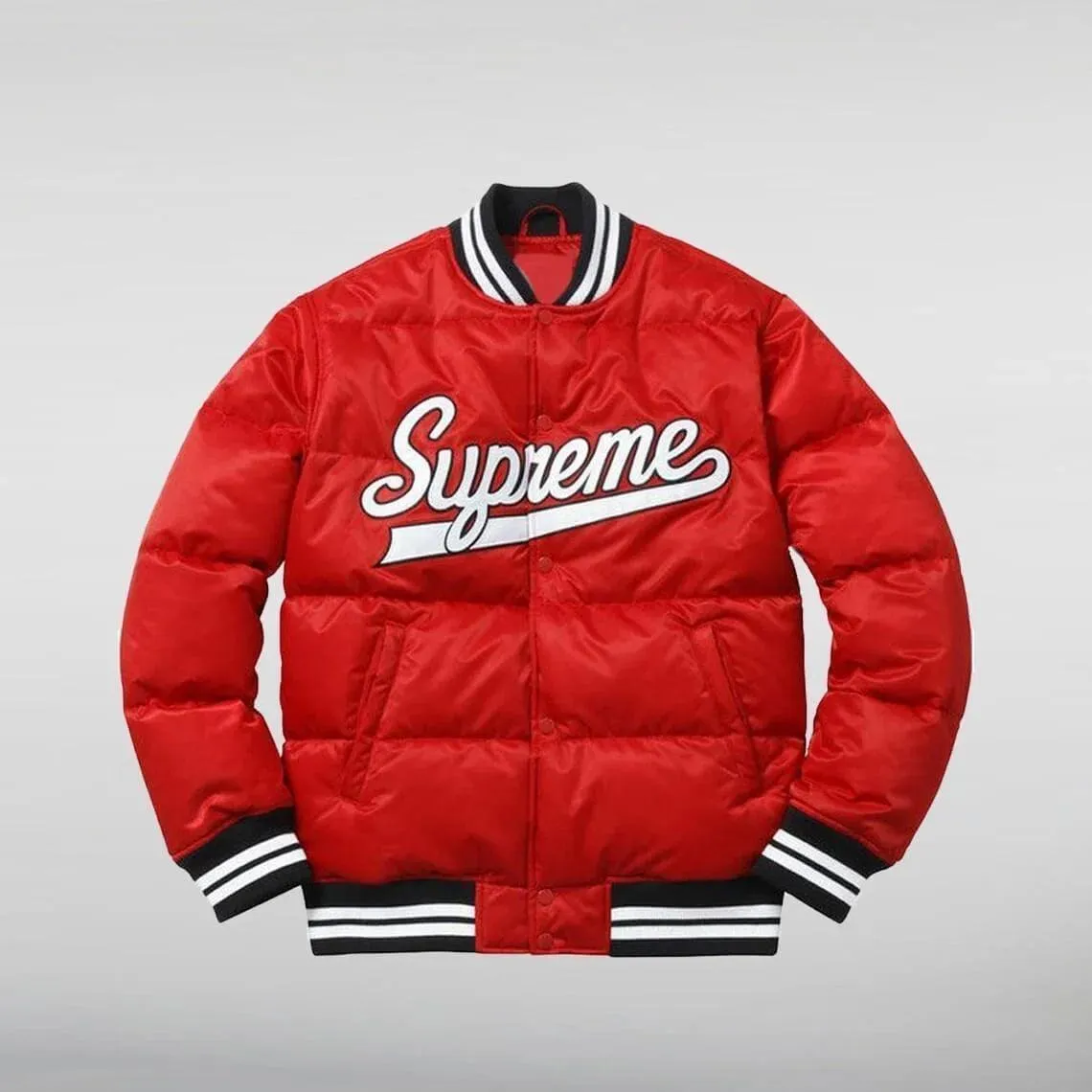 Supreme Puffy Varsity Jacket
