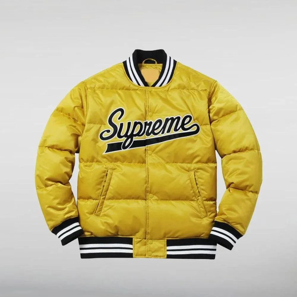 Supreme Puffy Varsity Jacket