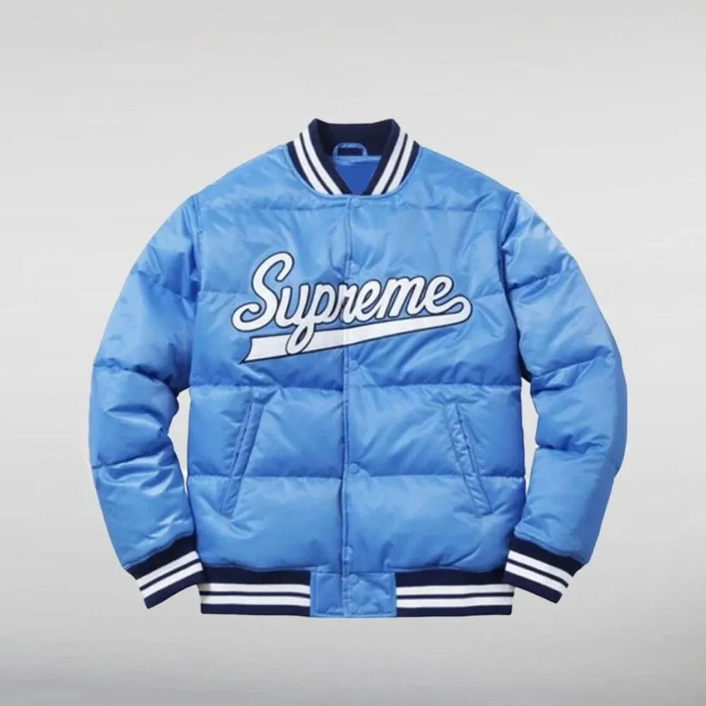 Supreme Puffy Varsity Jacket