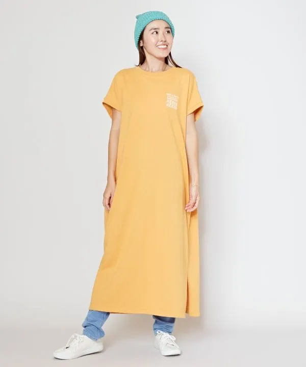 SURF＆Palms Retro Like Graphic T-Shirt Dress