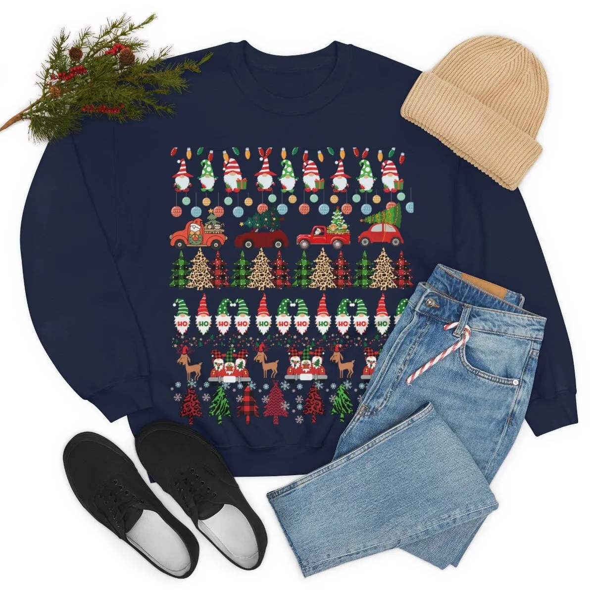 Sweater Navideña para Fiestas - Unisex - Ugly Christmas Sweater