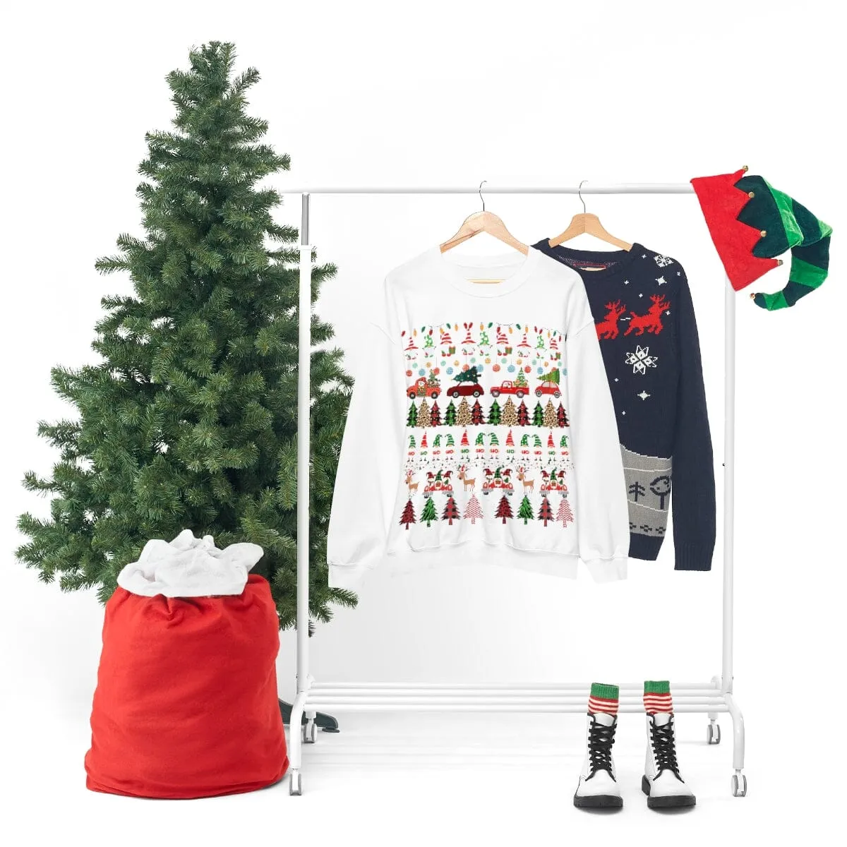 Sweater Navideña para Fiestas - Unisex - Ugly Christmas Sweater