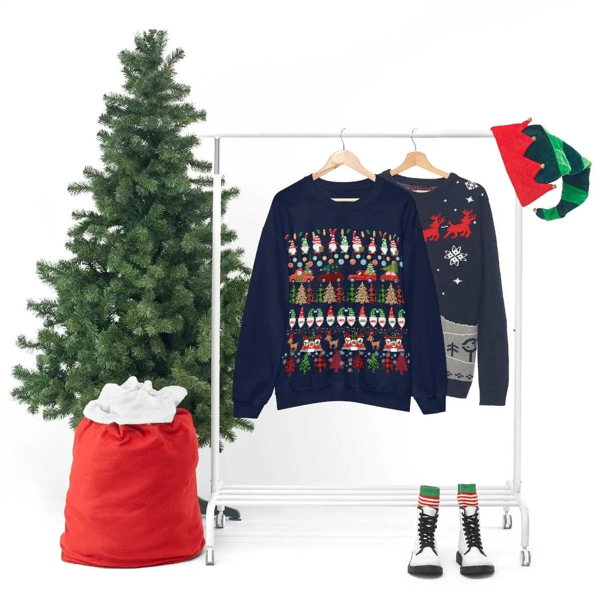 Sweater Navideña para Fiestas - Unisex - Ugly Christmas Sweater
