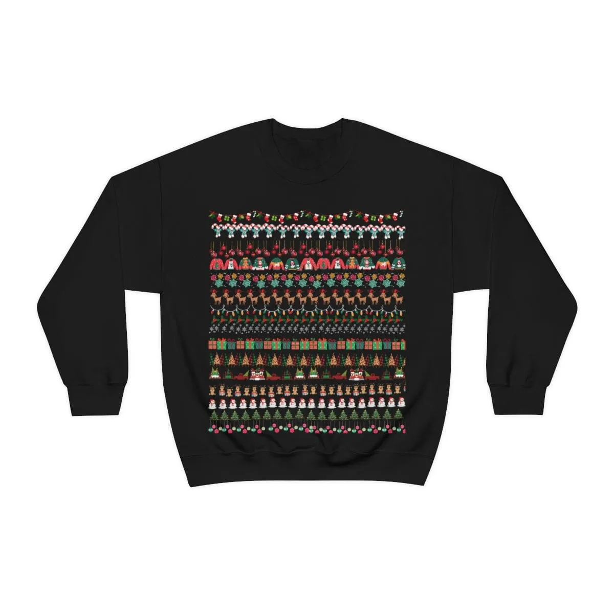 Sweather Navideño Unisex (Azul o Negro) - Ugly Christmas Sweather