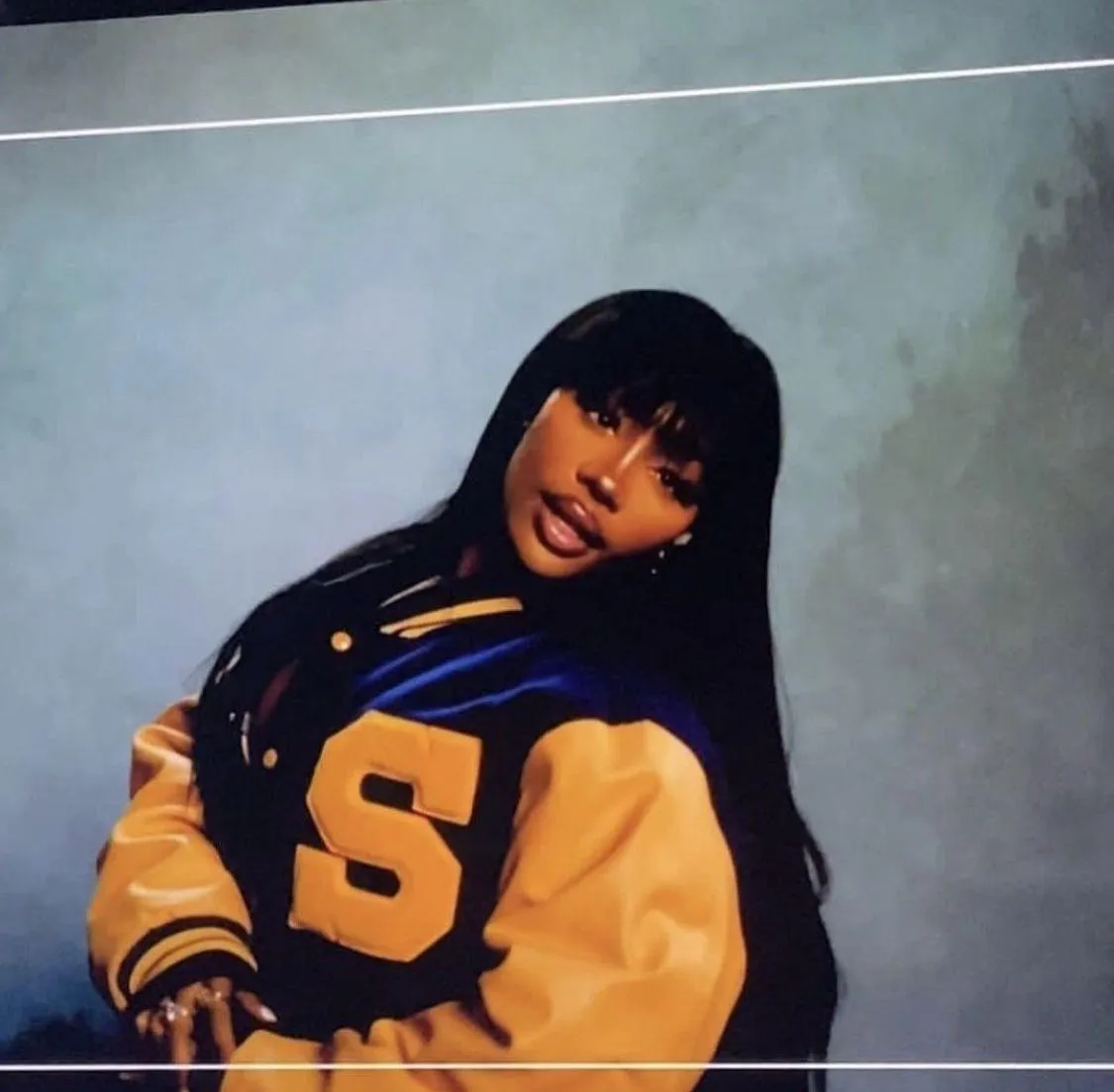 SZA Wool Varsity Jacket