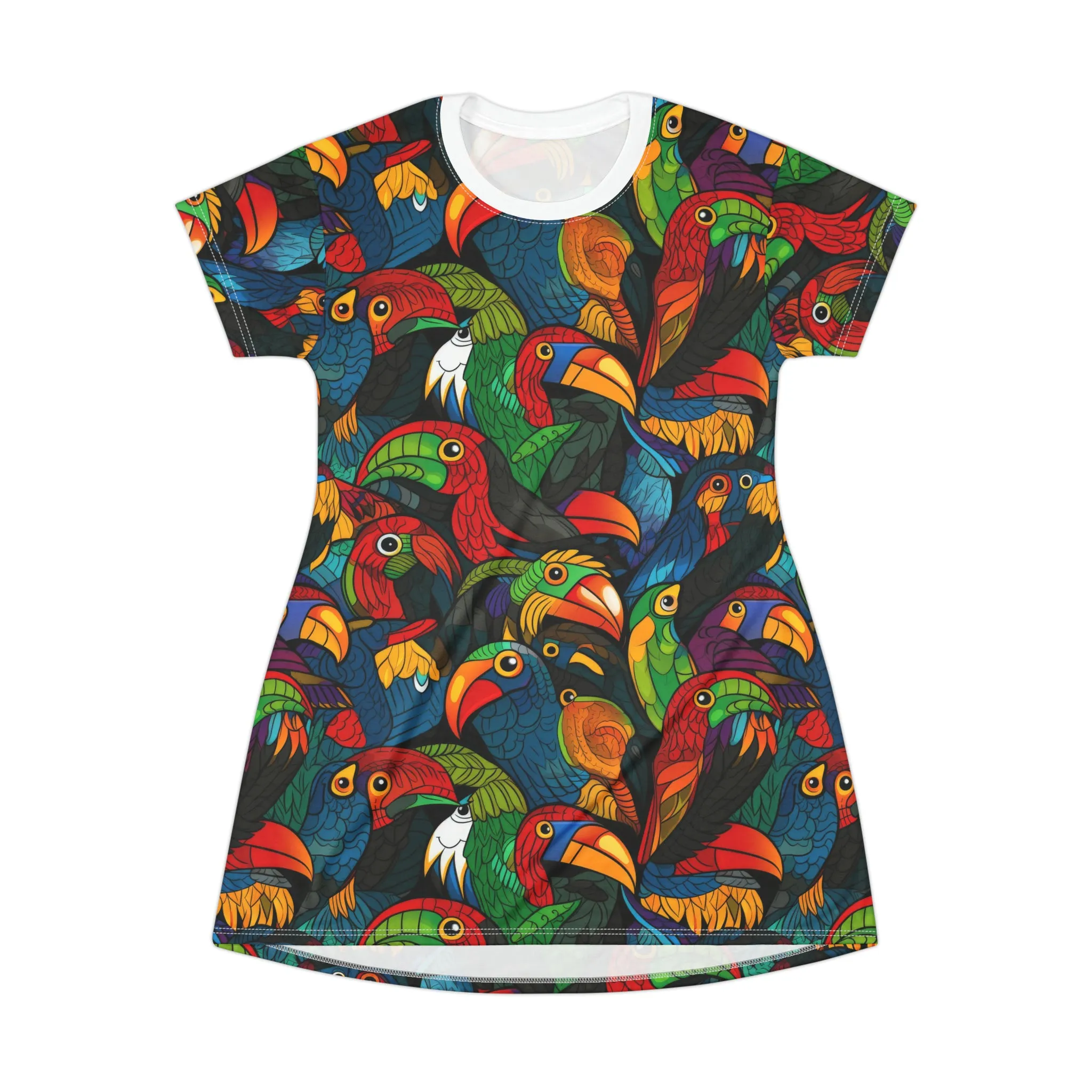 T-Shirt Dress - Toucan Clan