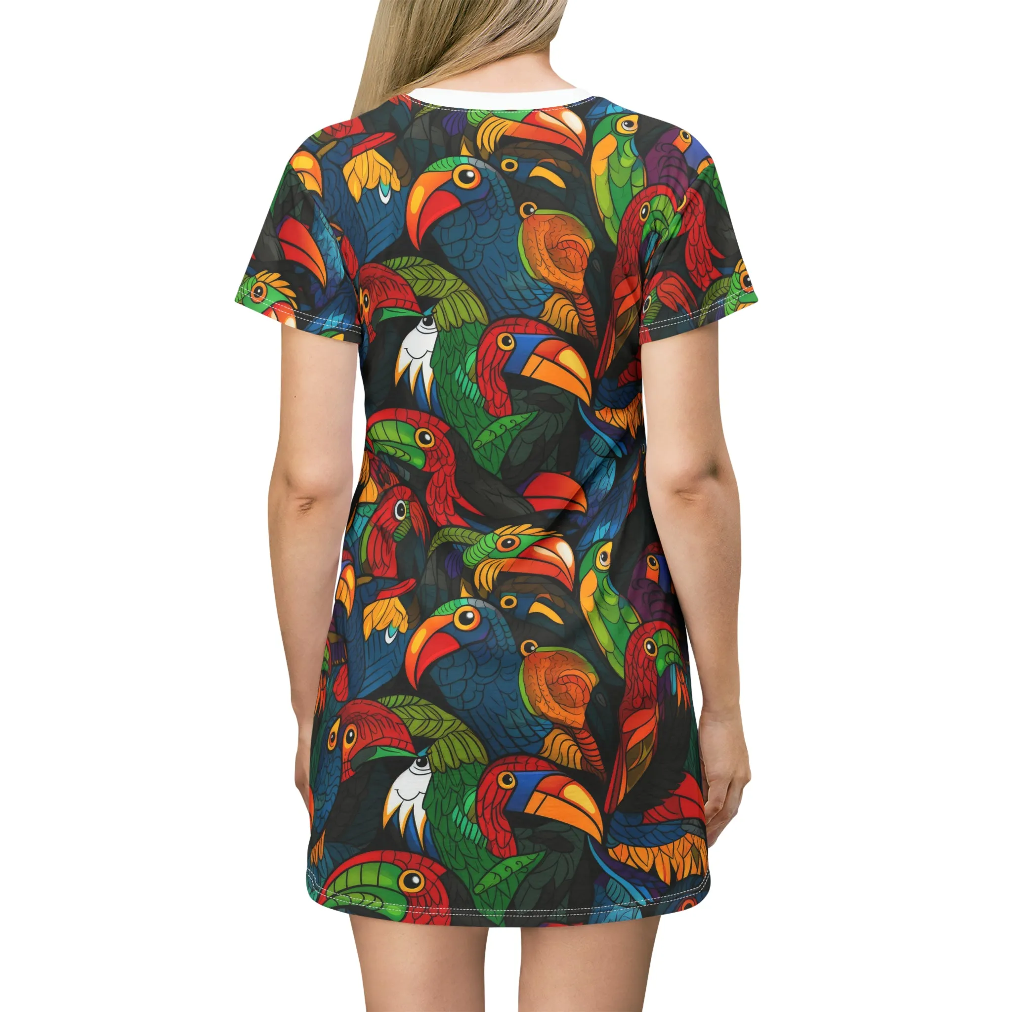 T-Shirt Dress - Toucan Clan