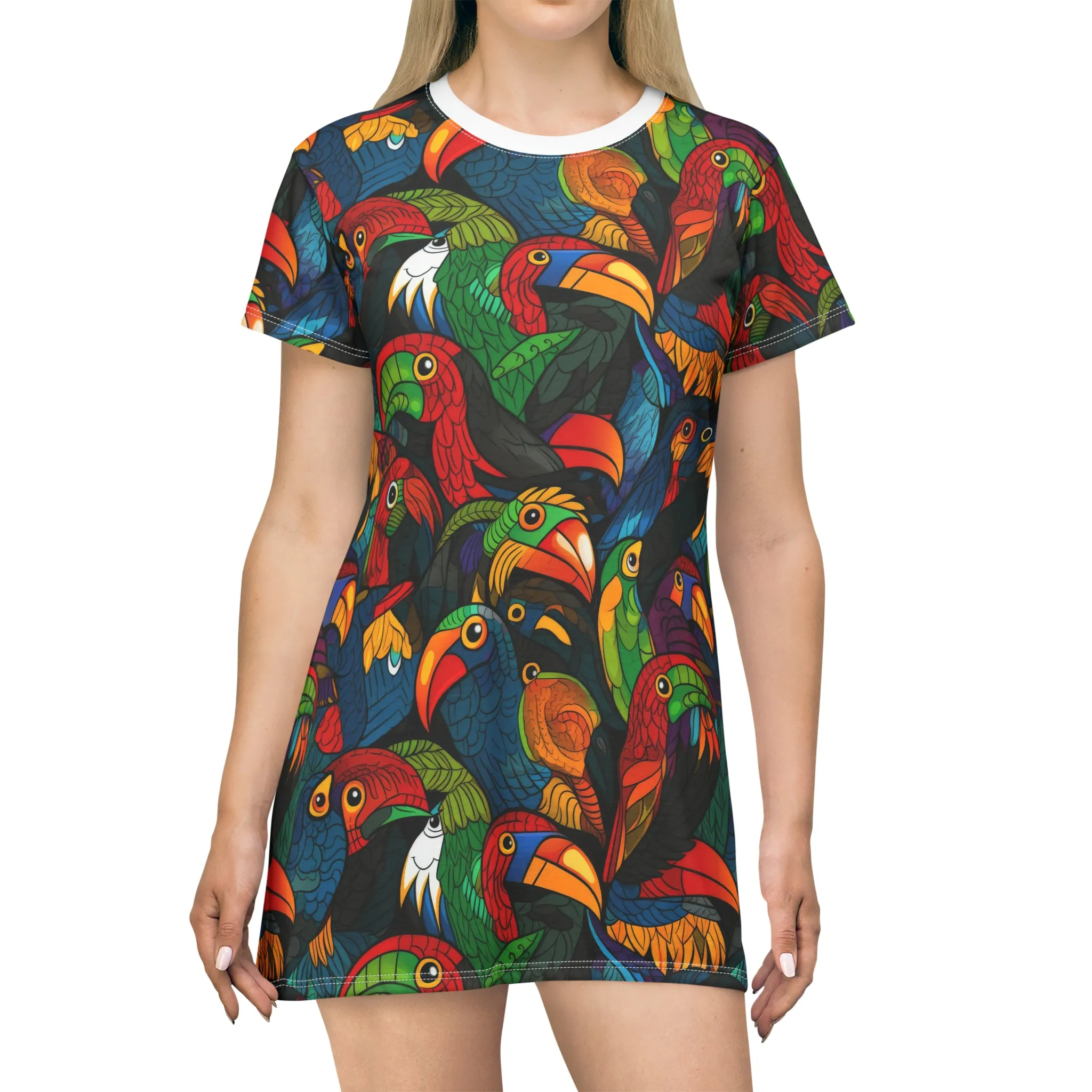 T-Shirt Dress - Toucan Clan
