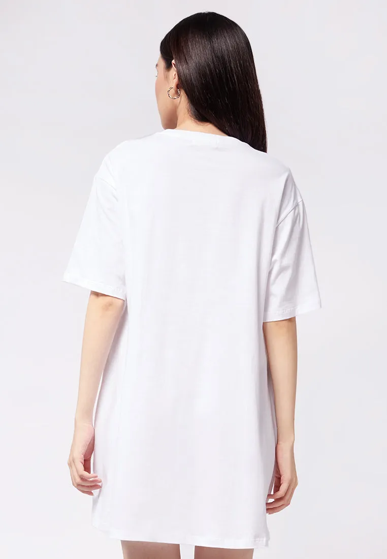 T-Shirt Dress with Pocket Details