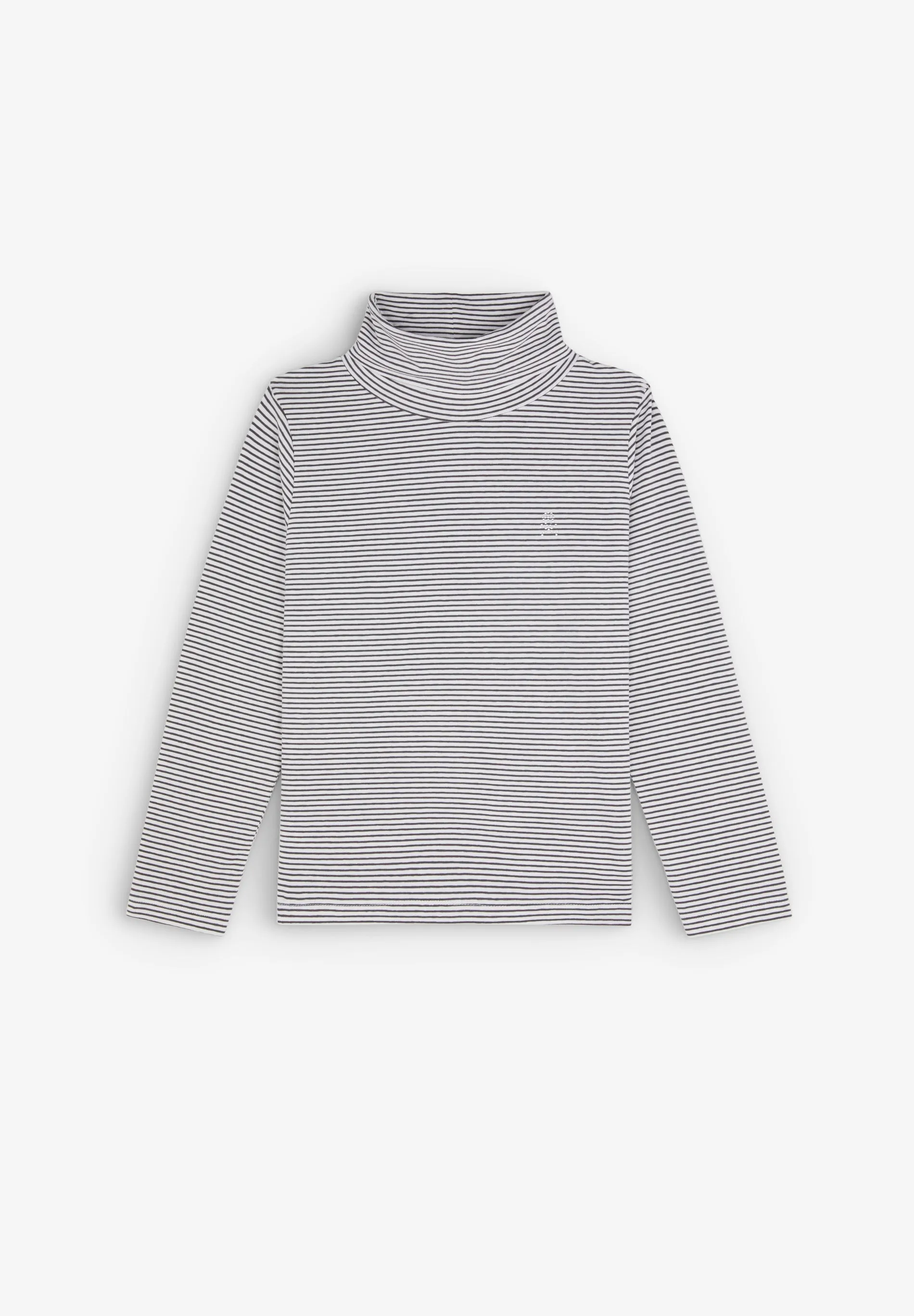 T-SHIRT GOLA ÀS RISCAS
