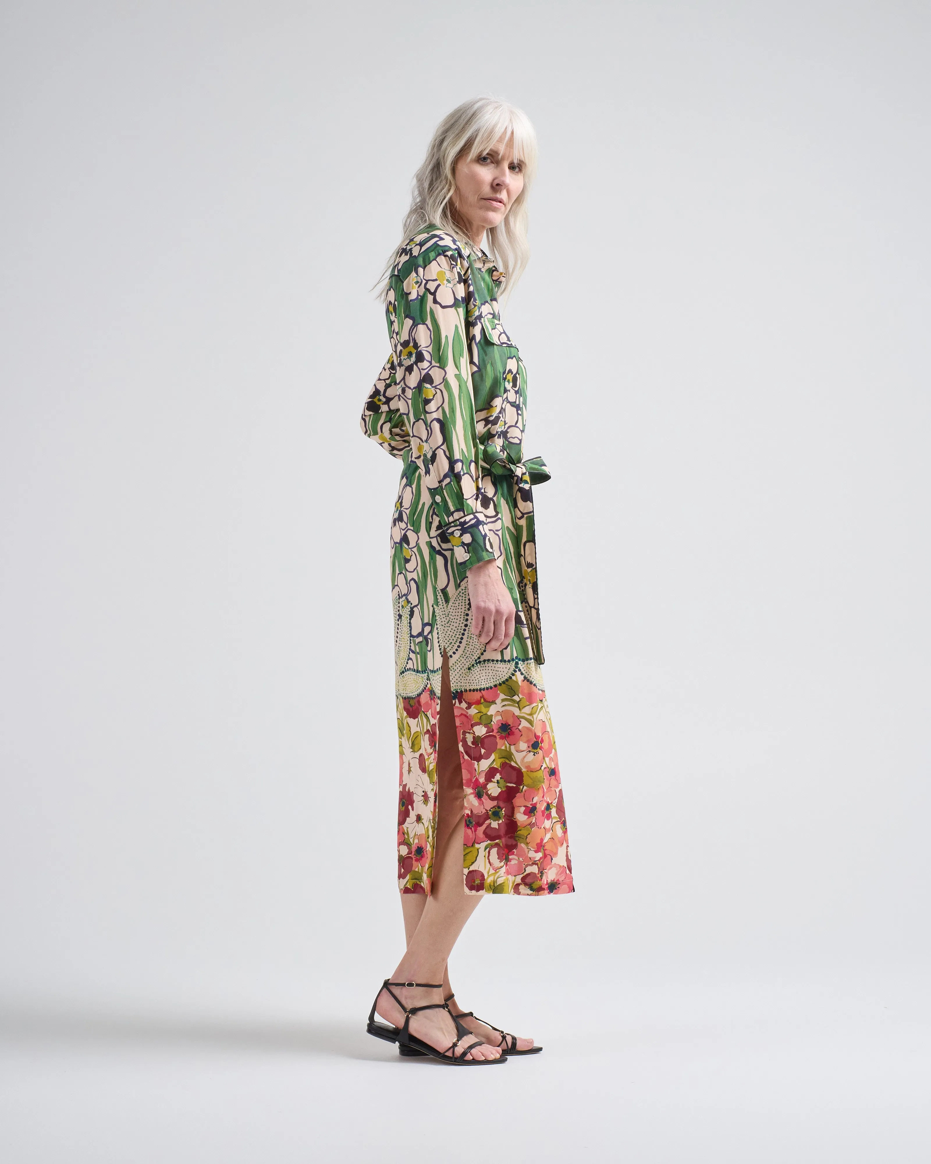 tailored shirt dress