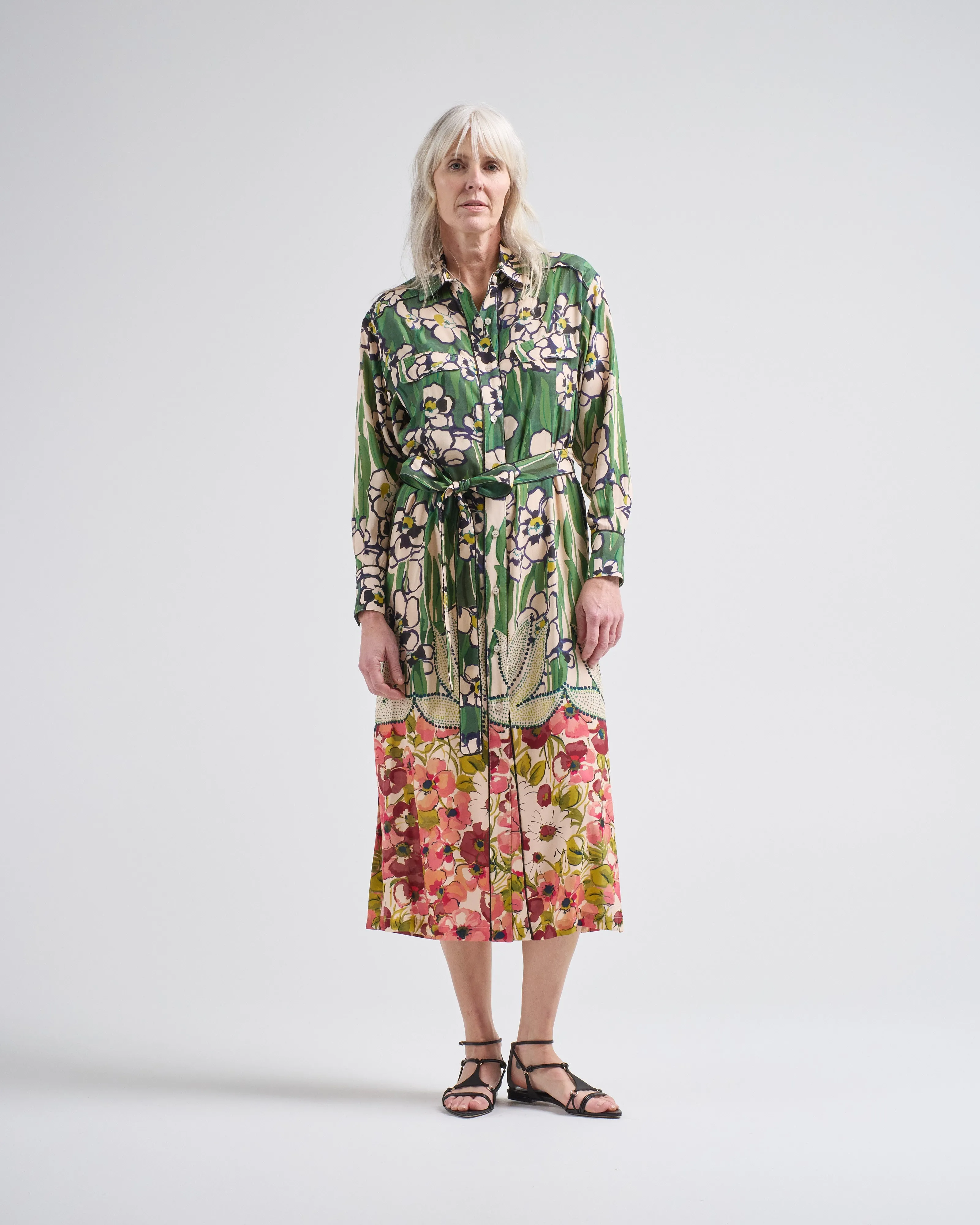 tailored shirt dress