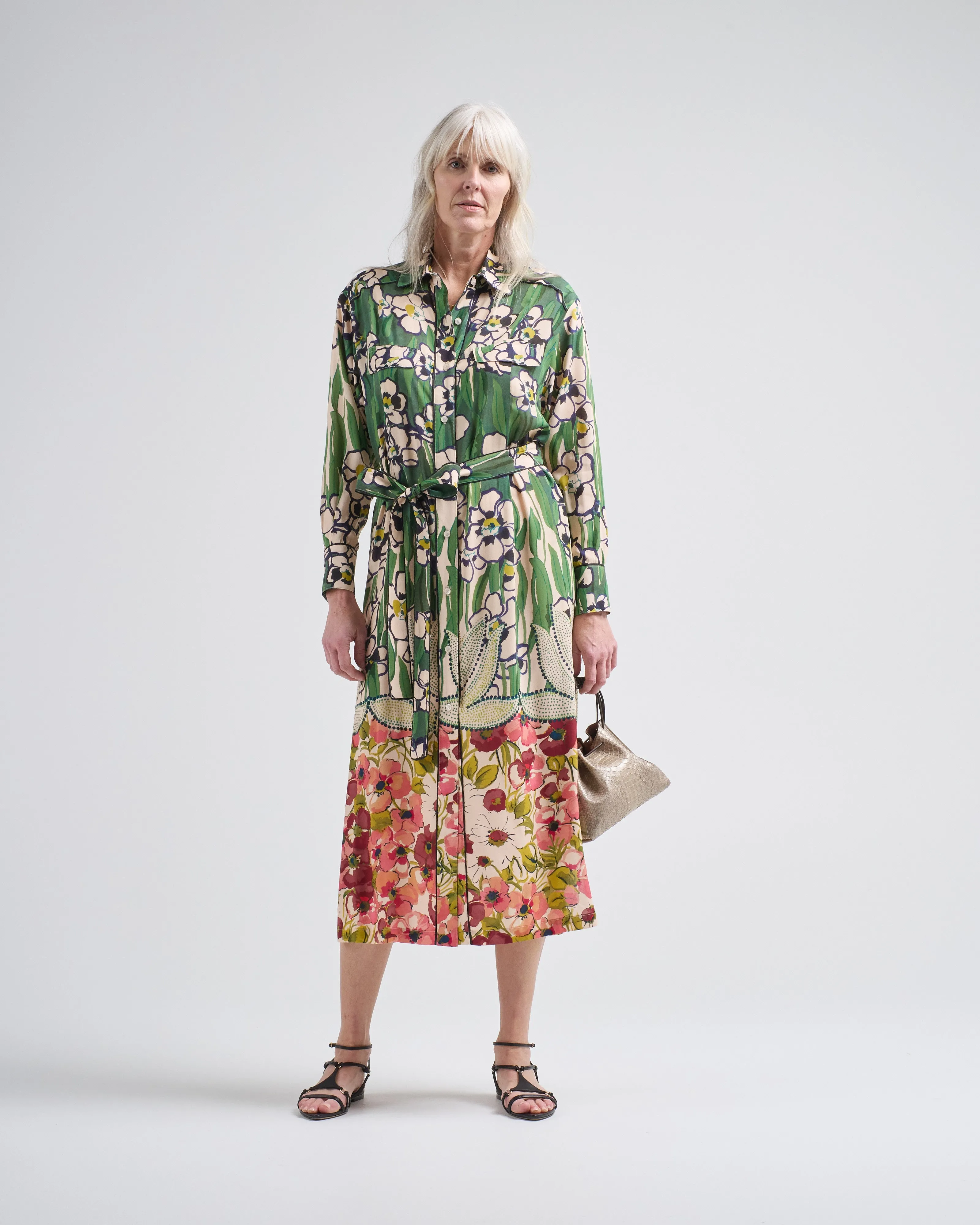 tailored shirt dress