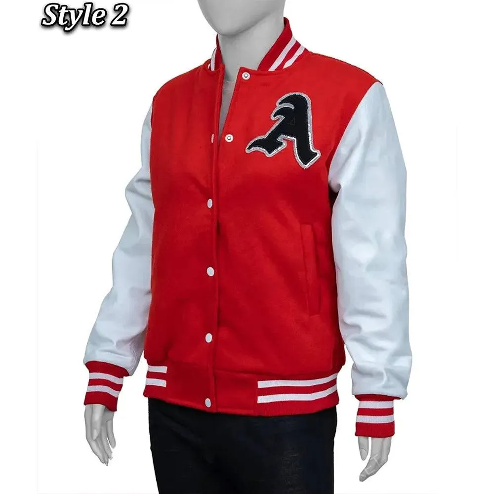 Taylor Swift Red & White Varsity Jacket