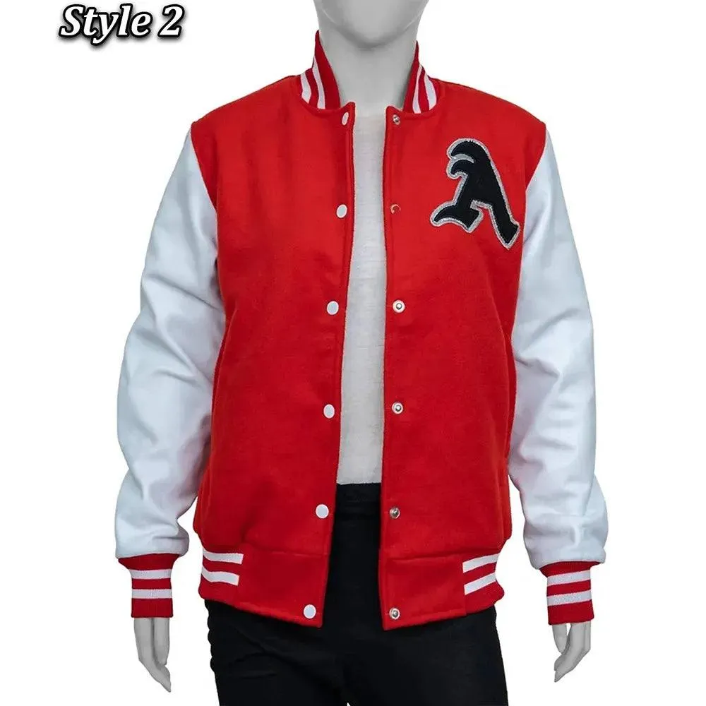Taylor Swift Red & White Varsity Jacket