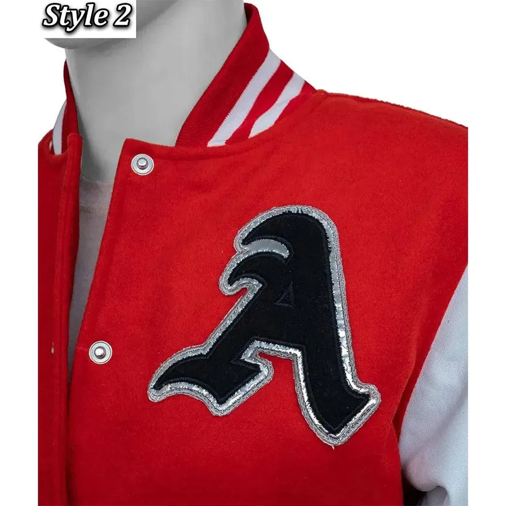Taylor Swift Red & White Varsity Jacket