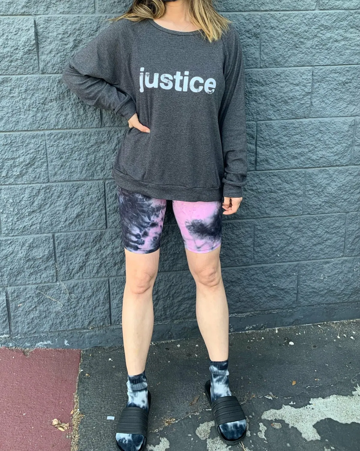 TD Biker Shorts | Adult | Lilac