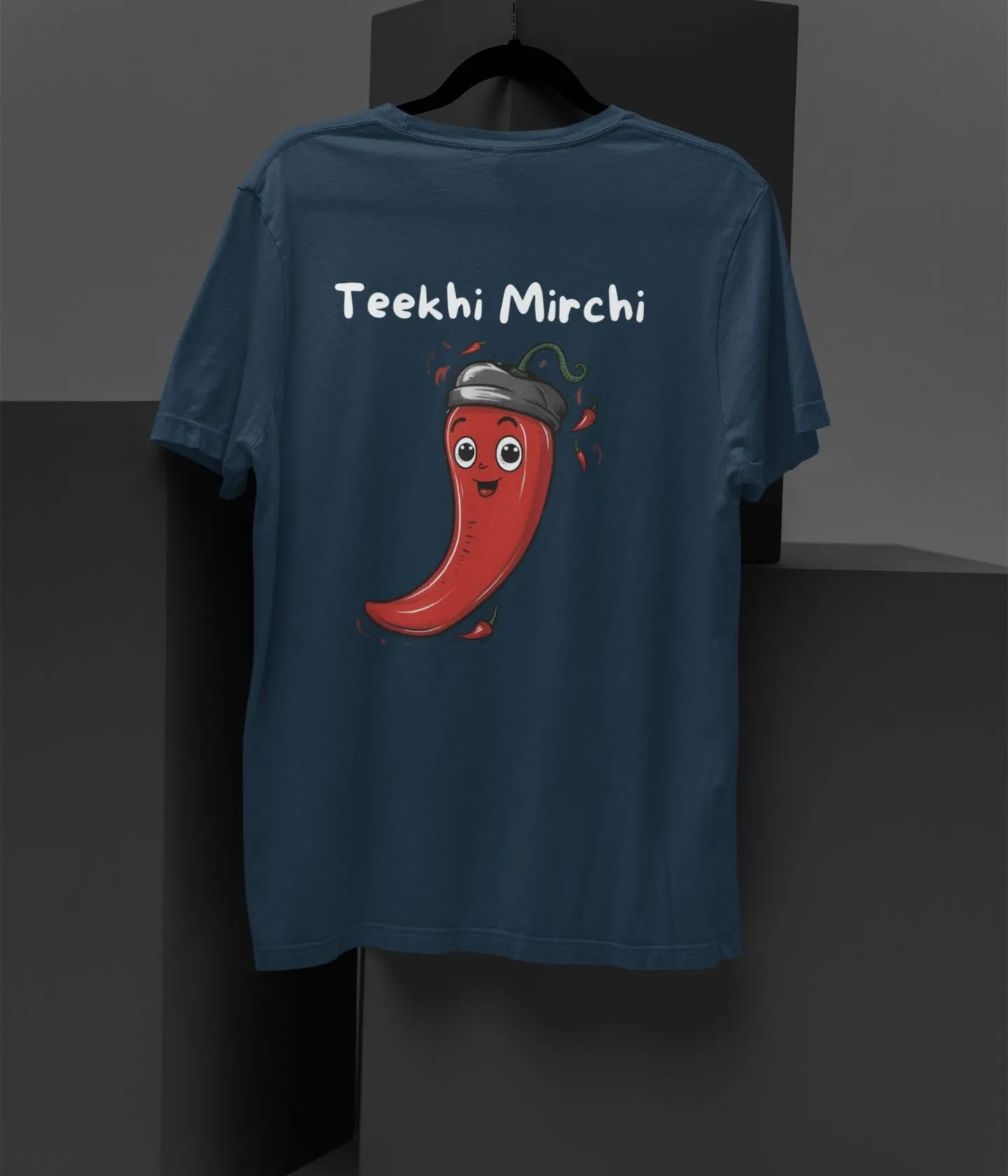 Teekhi Mirchi - Unisex Oversized Classic T-Shirt - Dark