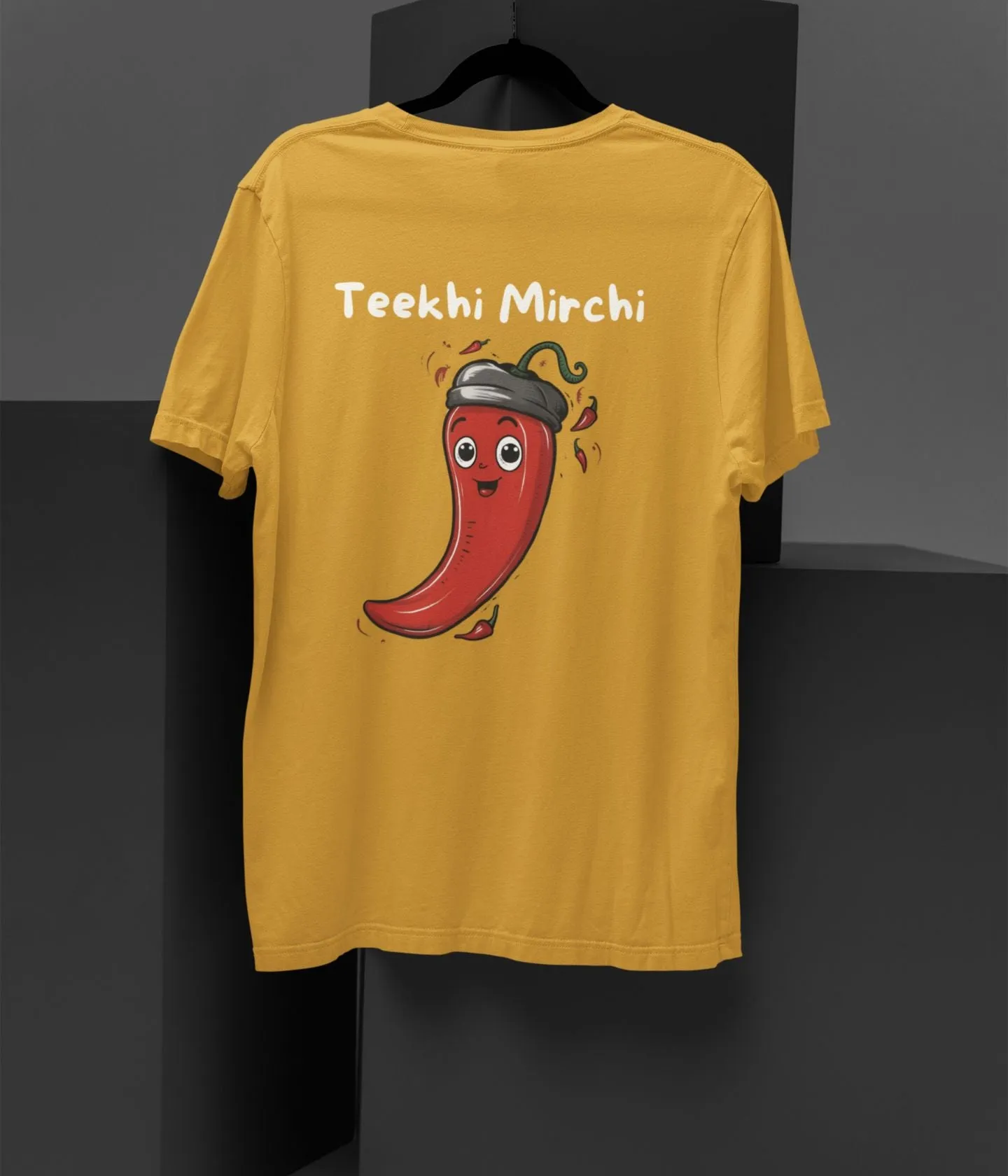 Teekhi Mirchi - Unisex Oversized Classic T-Shirt - Dark