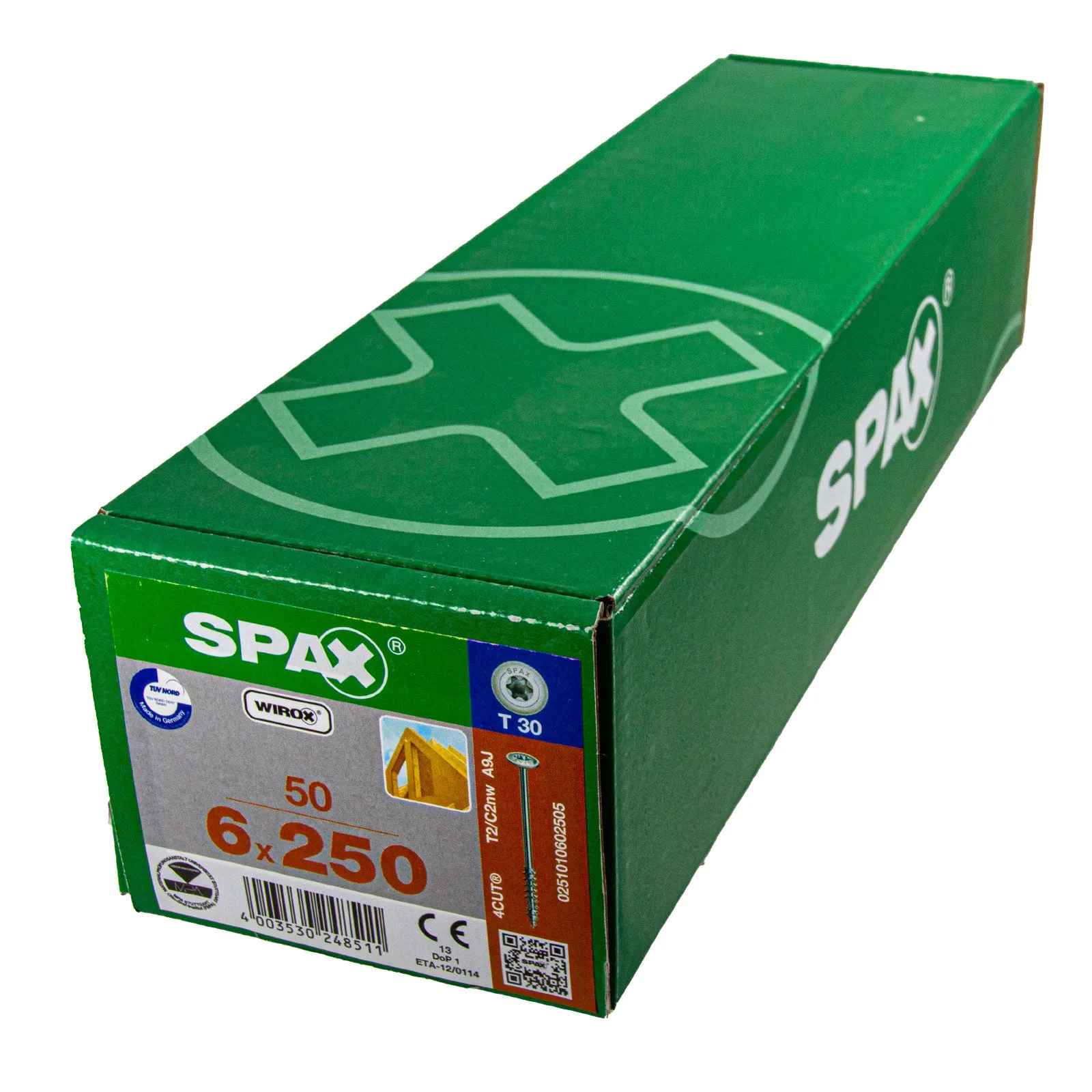 Tellerkopf Schrauben, Holzbauschrauben, 4 CUT, WIROX, T-STAR plus, HI.FORCE