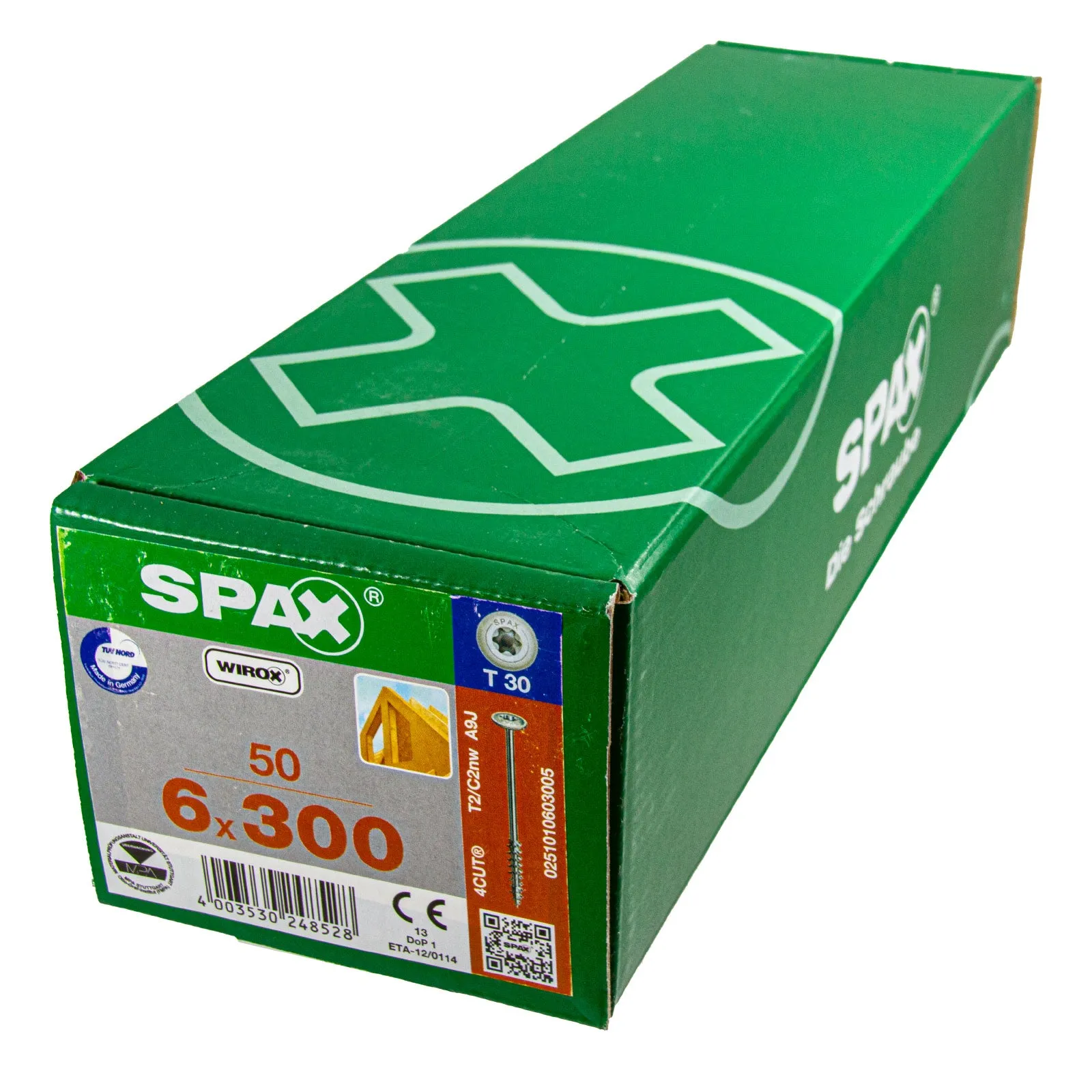Tellerkopf Schrauben, Holzbauschrauben, 4 CUT, WIROX, T-STAR plus, HI.FORCE