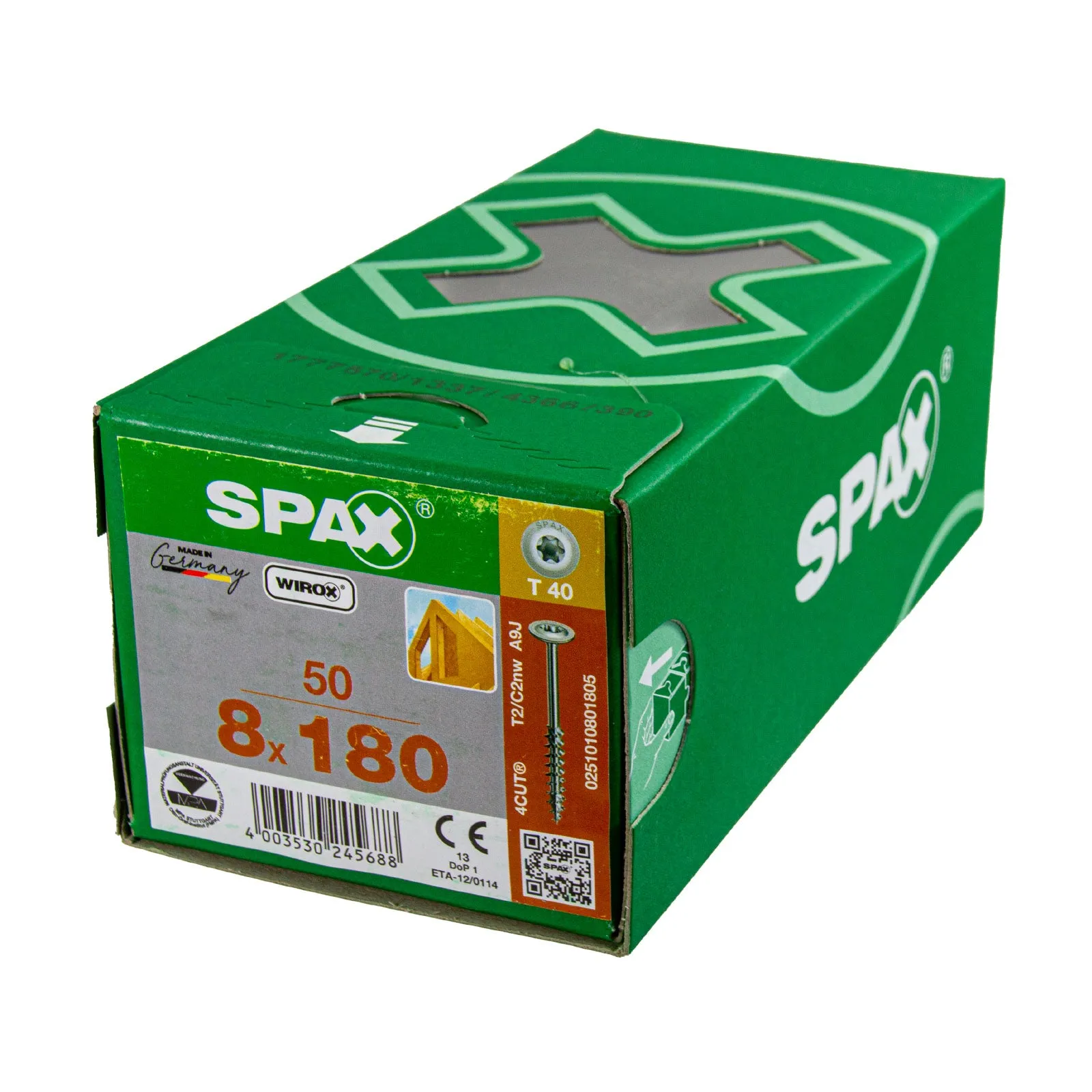 Tellerkopf Schrauben, Holzbauschrauben, 4 CUT, WIROX, T-STAR plus, HI.FORCE
