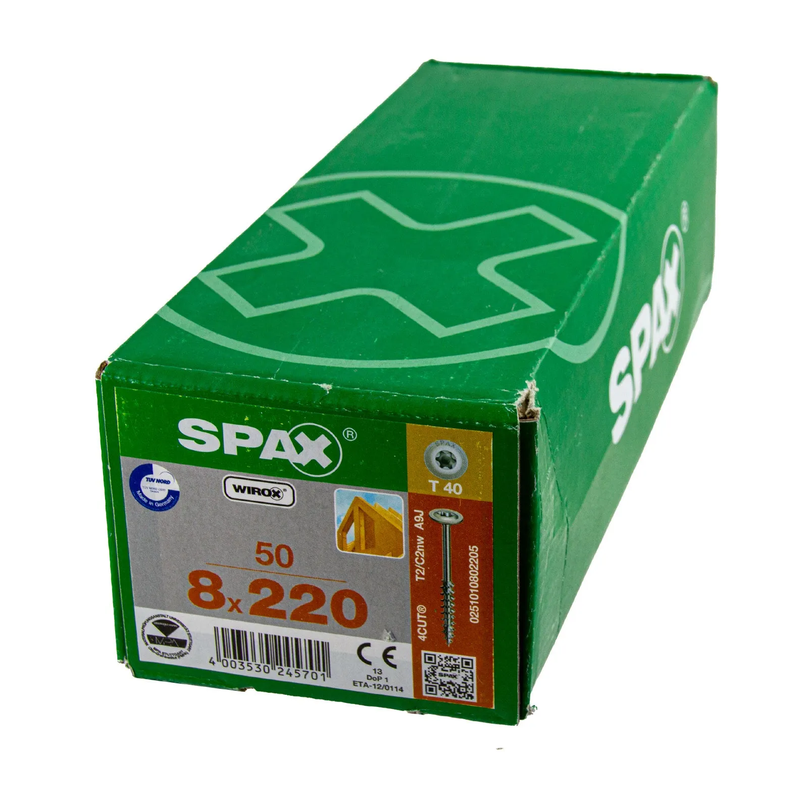 Tellerkopf Schrauben, Holzbauschrauben, 4 CUT, WIROX, T-STAR plus, HI.FORCE
