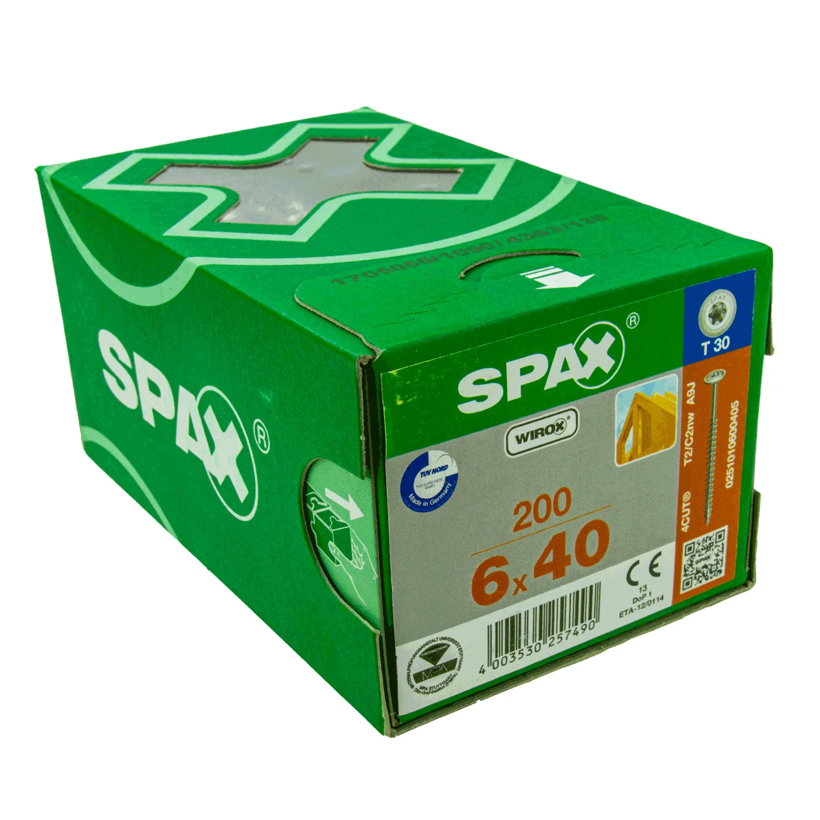 Tellerkopf Schrauben, Holzbauschrauben, 4 CUT, WIROX, T-STAR plus, HI.FORCE