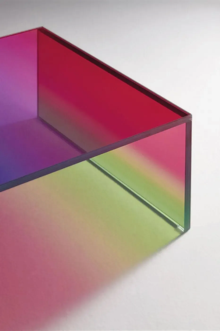The Dark Side of the Moon - Low Glass Table