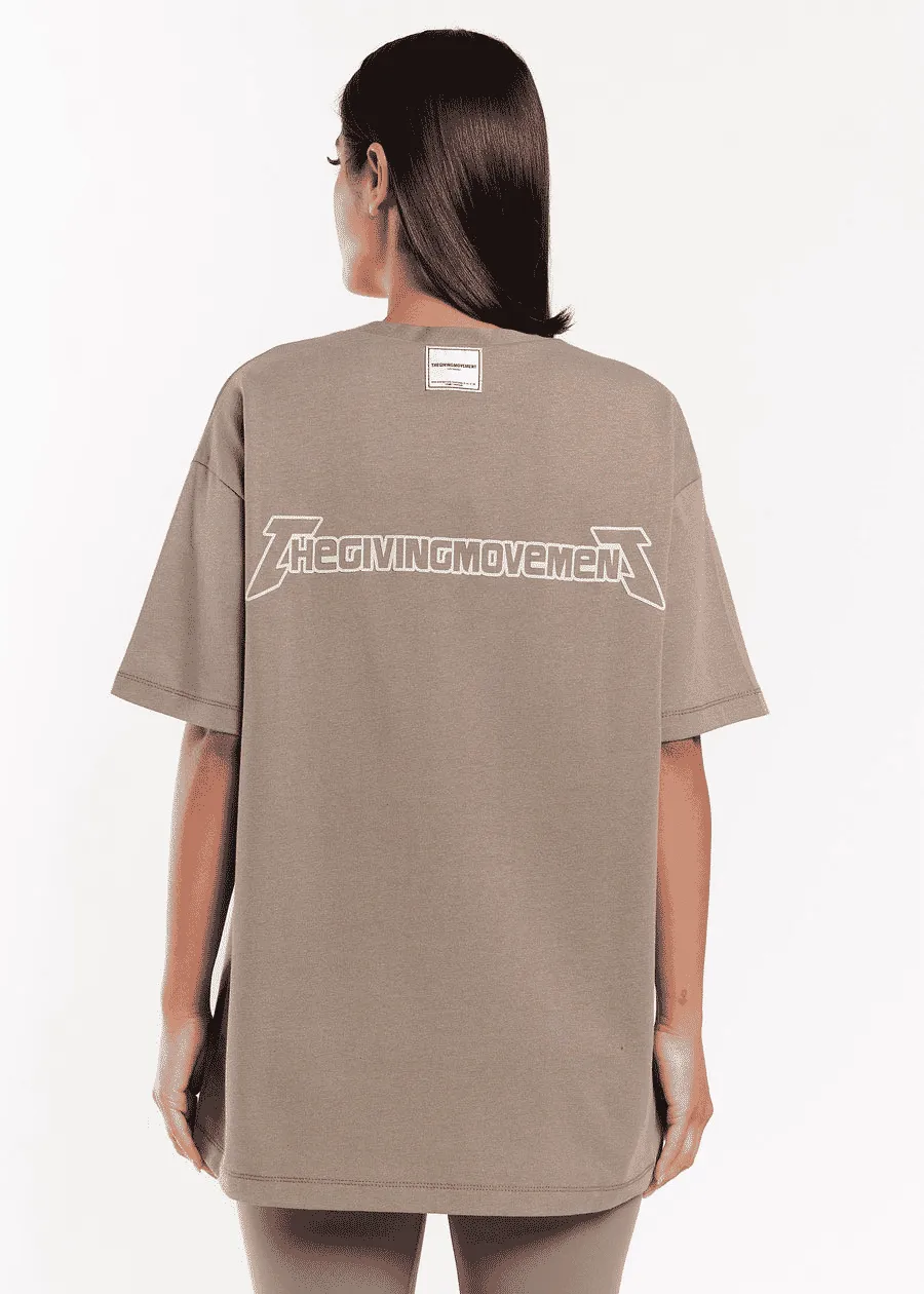 THE GIVING MOVEMENT RELAXED FIT PRINTED T-SHIRT