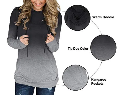 Tie Dye Ombre Hoodie